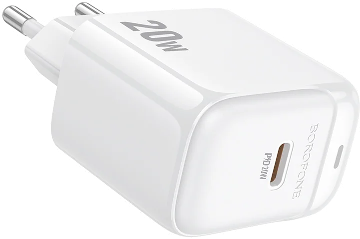 Фото: Зарядний пристрій BOROFONE BAS43A Potential PD 20W White (6941991113819) № 12 | KTC
