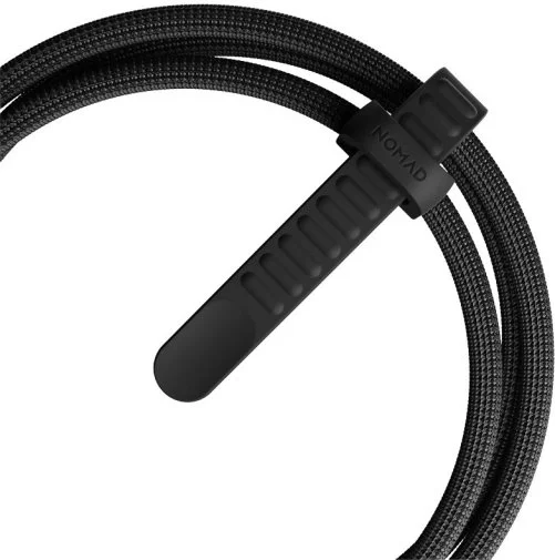 Фото: Кабель Nomad Kevlar 240W USB4 Type-C / Type-C 1m Carbide (NM009827858) № 6 | KTC