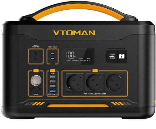 Зарядна станція Vtoman Jump 2200 2200W 1548Wh
