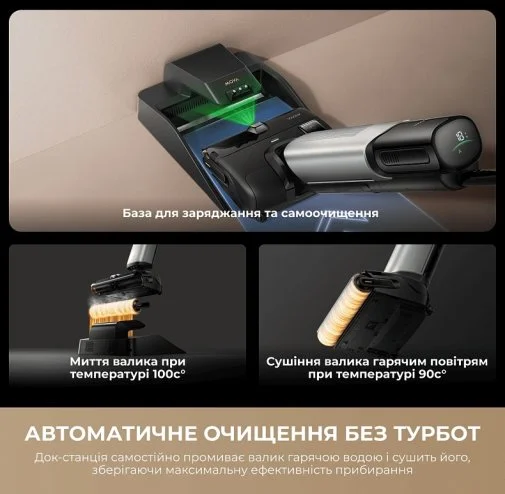 Фото: Ручний бездротовий пилосос Mova X4 Mix (HMV17A) № 25 | KTC