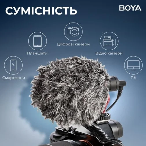 Фото: Мікрофон BOYA BY-MM1+ № 25 | KTC