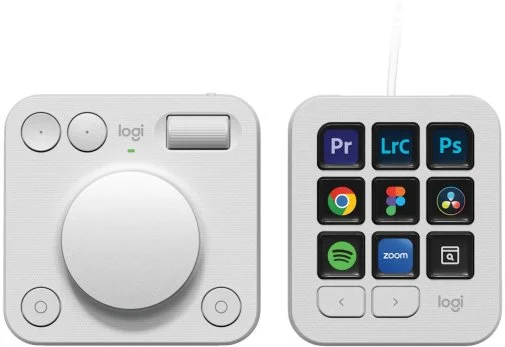 Фото: Клавіатура Logitech MX Creative Console Pale Grey (920-012932) № 15 | KTC