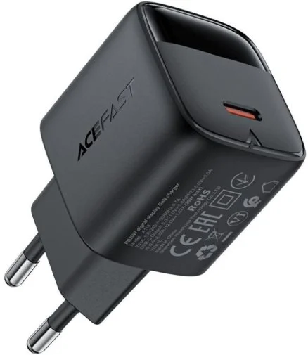 Фото: Зарядний пристрій Acefast A113 PD GaN 30W Black (6974316284413) № 6 | KTC