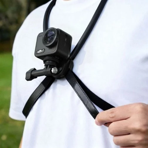 Фото: Універсальний тримач Acefast E37 Air cushion silicone neck-hanging holder Black (6974316285977) № 15 | KTC