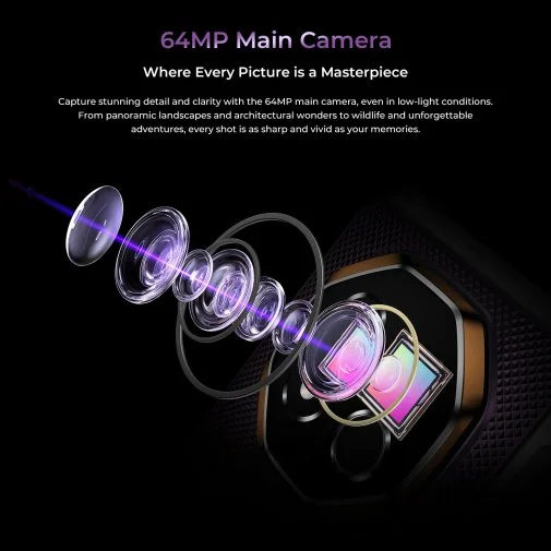 Фото: Смартфон Oukitel G7 8/256GB Black (G7_8_256_BK) № 11 | KTC
