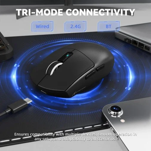 Фото: Миша Attack Shark G3 Pro Black (G3PROB_AS) № 11 | KTC