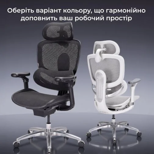 Фото: Крісло SIHOO C300 Lite V2 White (C300-LITE-V2-B102) № 38 | KTC