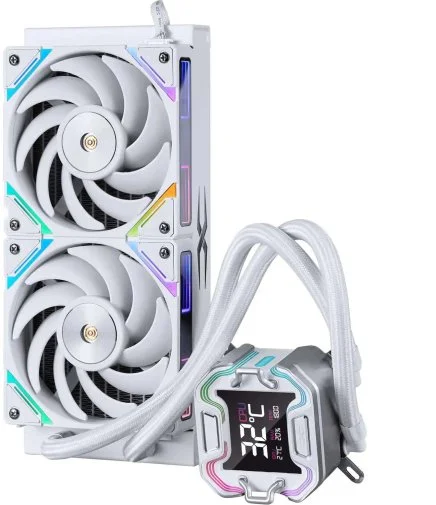 Фото: Система рідинного охолодження 1stPlayer X-240E White (X-240E-WH) № 10 | KTC