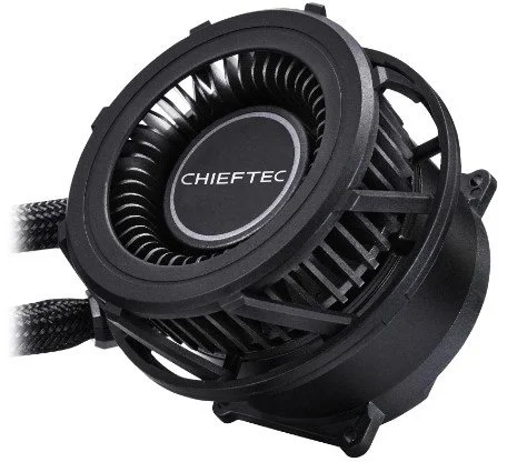 Фото: Система рідинного охолодження Chieftec Iceberg Pro 360 Dark (CLC-360-VRM-BLK) № 12 | KTC
