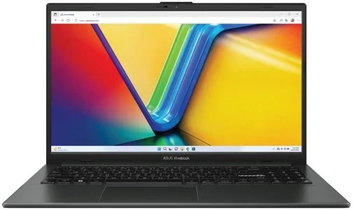 Фото: Ноутбук ASUS Vivobook Go 15 E1504TA-BQ315 Mixed Black - 15.6" IPS 60 Гц / Intel N-series / N150 / DDR5 8 ГБ / PCI-E SSD 256 ГБ / Intel Graphics № 7 | KTC