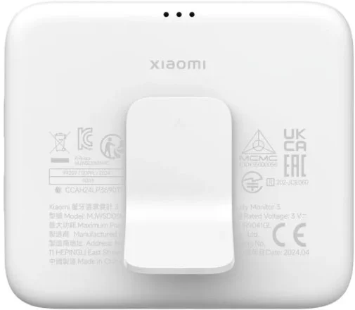 Фото: Термометр-гігрометр Xiaomi Mi Temperature and Humidity Monitor 3 White (BHR9041GL) № 10 | KTC