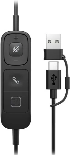 Фото: Гарнітура Poly Mission 415 Monaural USB-C/A Black (C01A9AA) № 15 | KTC