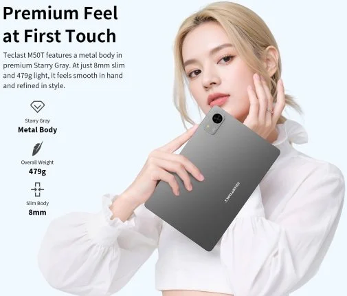 Фото: Планшет Teclast M50T 4/128GB Grey (6940709680360) № 18 | KTC