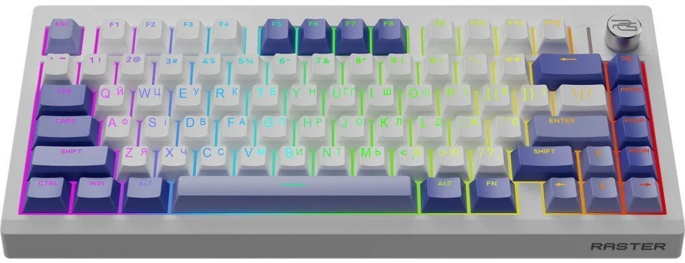 Фото: Клавіатура Proove Gaming Raster White/Purple (WKRS00022417) № 13 | KTC
