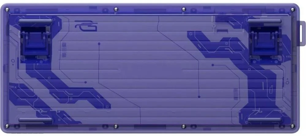 Фото: Клавіатура Proove Gaming T-Racer ENG/UKR WL/BT/USB Purple/White (WKTR00022417) № 12 | KTC