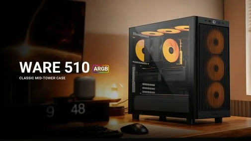Фото: Корпус ID-COOLING Ware 510 ARGB Black with window (WARE 510 ARGB) № 33 | KTC
