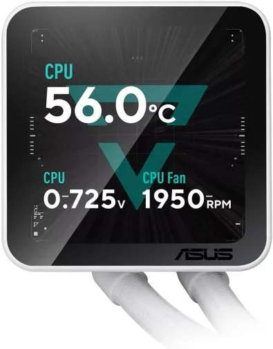 Фото: Система рідинного охолодження ASUS Prime LC II 360 ARGB LCD White (90RC01Q2-B0EAY0) № 23 | KTC