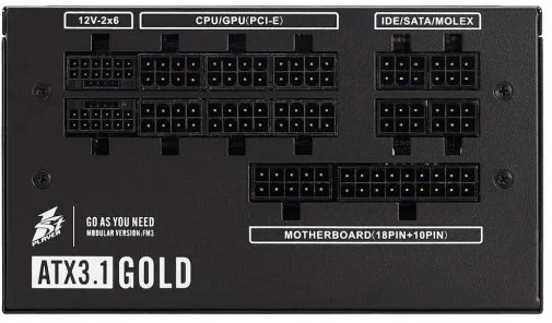 Фото: Блок живлення 1stPlayer 1200W HA-1200BA4 (NGDP-GLD-1200-BK-EU) № 13 | KTC