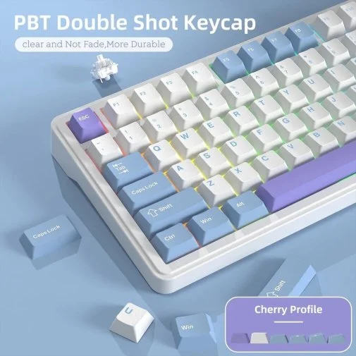 Фото: Клавіатура Attack Shark X85 White Jade Starlight White (X85SW_AS) № 11 | KTC