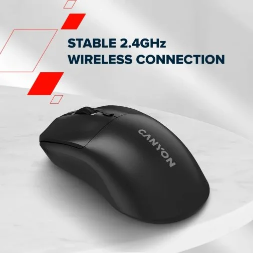 Фото: Миша Canyon OnClick 06 Wireless Black (CNE-CMSW06B) № 32 | KTC