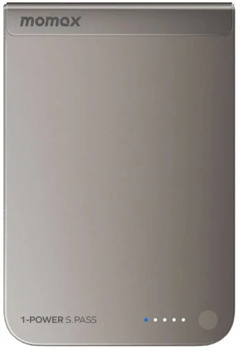 Фото: Батарея універсальна Momax 1-Power S.Pass 10000mAh 30W / Qi2 15W Titanium (IP162Q2L) № 16 | KTC