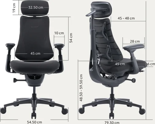 Фото: Крісло LiberNovo Omni Gen Graphite 48cm (CP-GW-1000088-00-05) № 41 | KTC