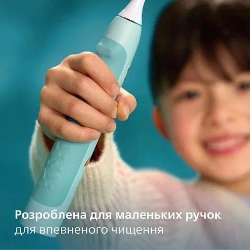 Фото: Електрична зубна щітка Philips Sonicare For Kids Blue (HX6500/23) № 32 | KTC