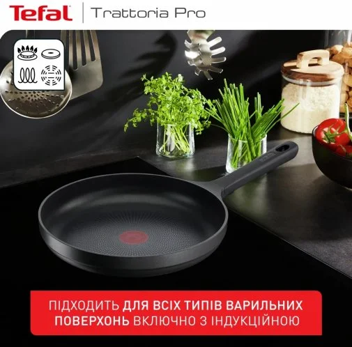 Фото: Сковорода Tefal Trattoria Pro 24cm Black (G6120444) № 21 | KTC