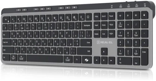 Фото: Клавіатура Real-EL RK-737W Wireless Black/Grey (EL123100060) № 16 | KTC