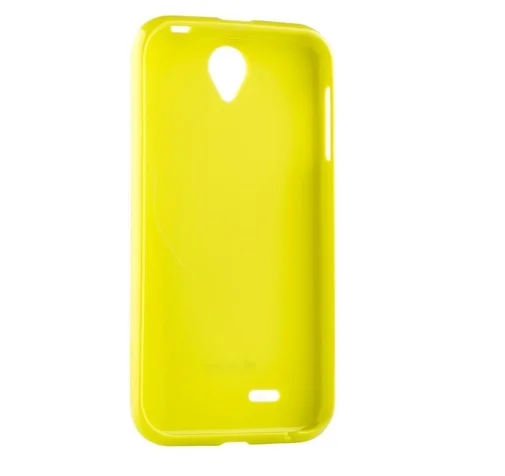 Фото: Чохол Melkco для Lenovo A850 Poly Jacket TPU жовтий № 6 | KTC