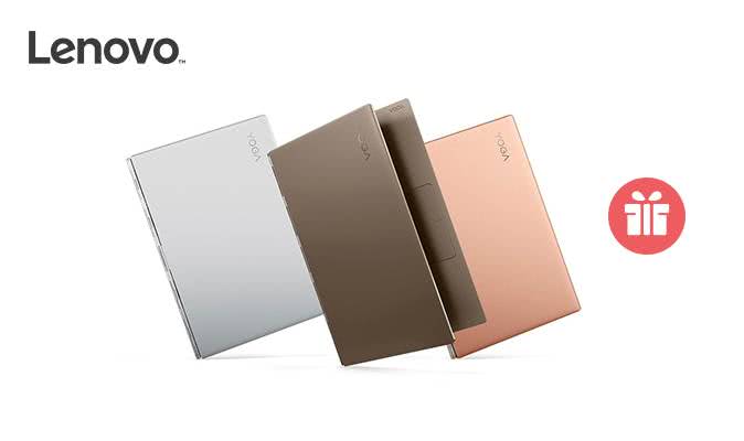 Подарунки до ноутбуків Lenovo Yoga 920!