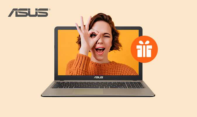 Ноутбуки Asus купуй - мишку в подарунок отримуй!