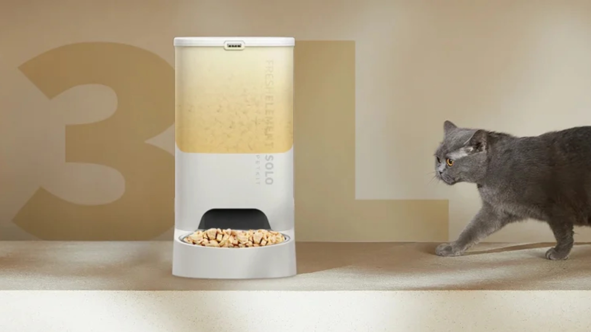 PETKIT Fresh Element SOLO — смарт-годівниця для котів і собак