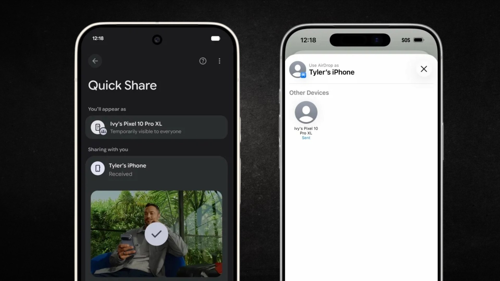 AirDrop для Android