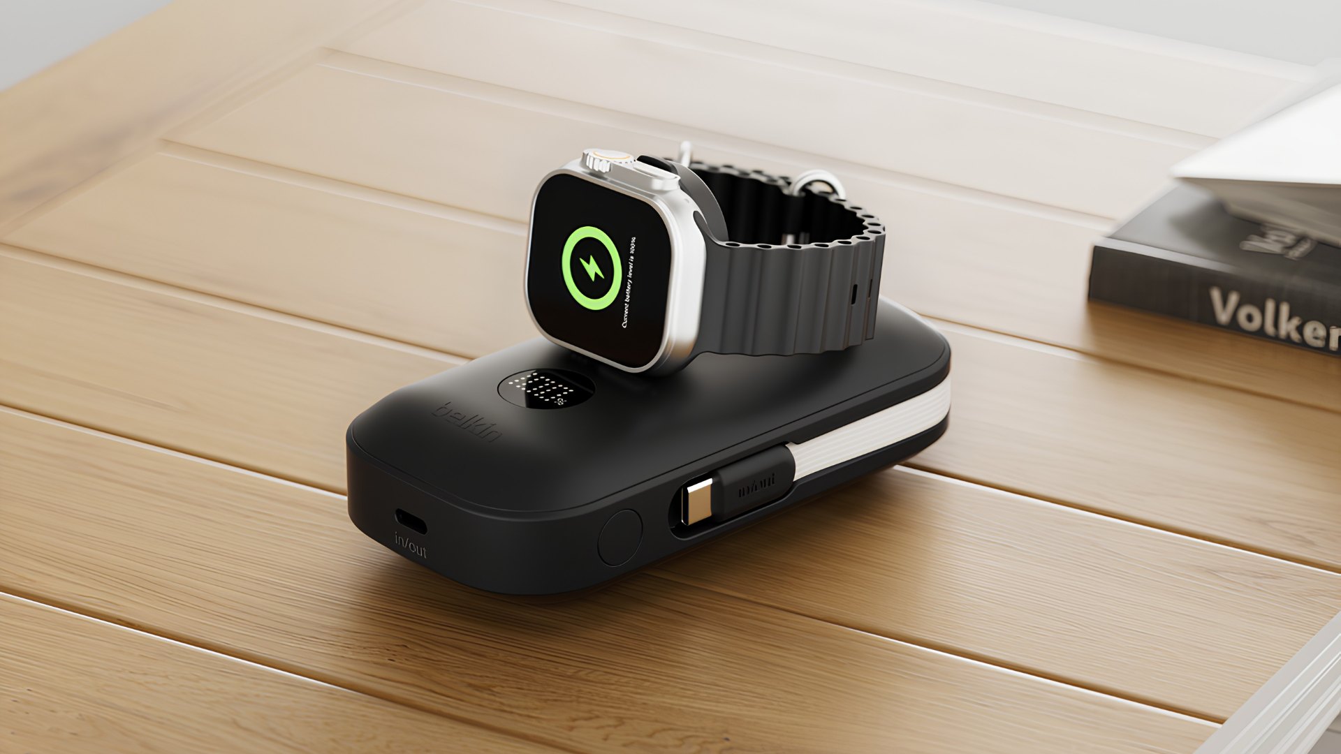 Belkin BoostCharge Pro Power Bank 10K with Apple Watch Charger