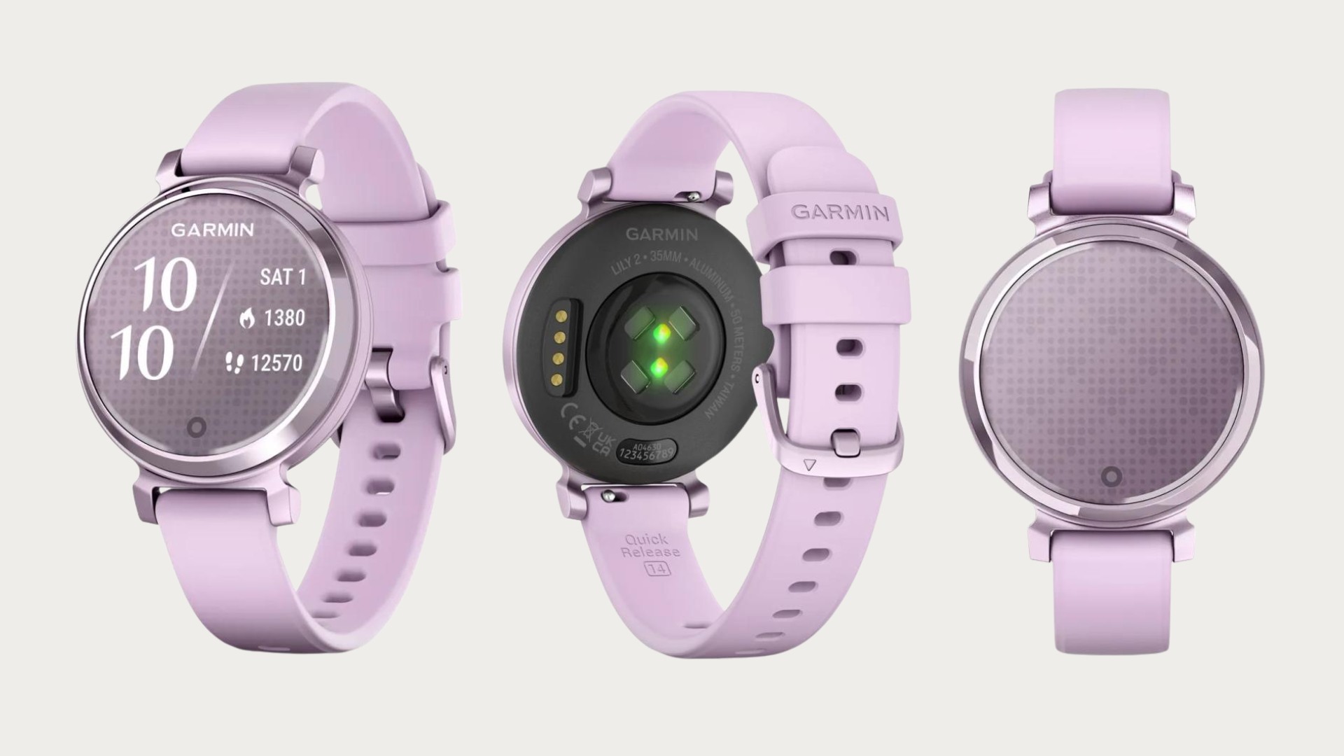 Смарт-годинник Garmin Lily 2 Metallic Lilac