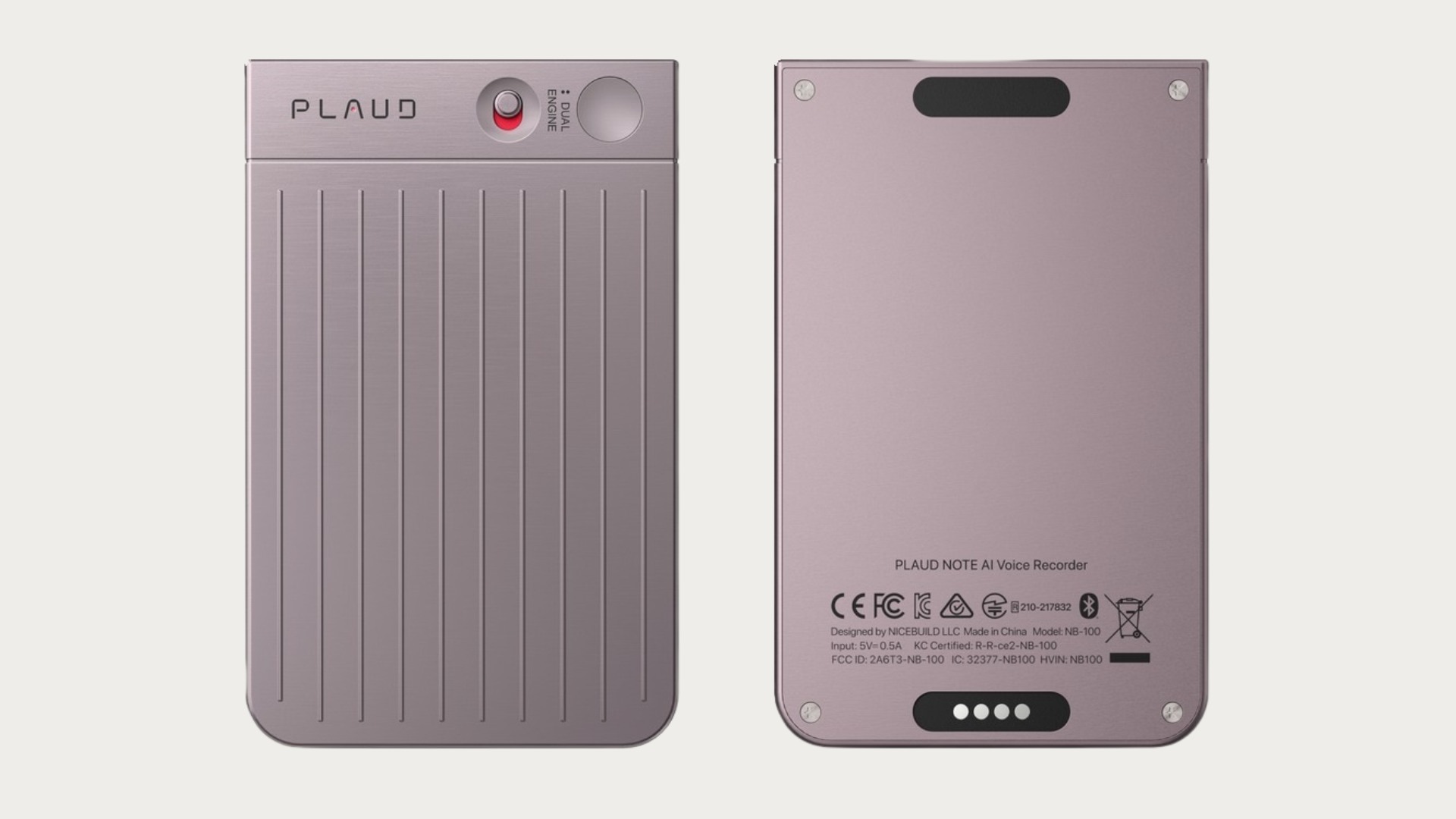 Диктофон Plaud AI Note Starlight