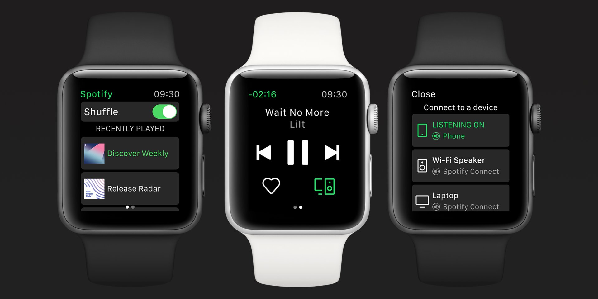 Apple Watch, Spotify