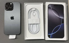 Смартфон Apple iPhone 16 Pro Max 512GB Black Titanium  (MYX03)