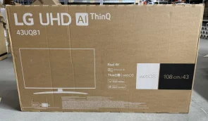 Телевізор LED LG 43UQ81006LB (Smart TV, Wi-Fi, 3840x2160)