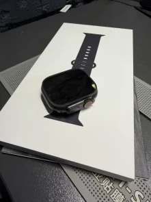 Смарт годинник Apple Watch Ultra 3 - 49mm Black Titanium Case with Black Ocean Band (MF0J4)