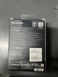 Зовнішній SSD-накопичувач Transcend ESD360C 4TB Gray (TS4TESD360C)