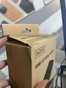 USB-хаб Digitus DA-70231 Black/Silver