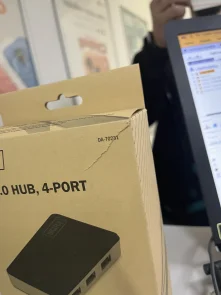 USB-хаб Digitus DA-70231 Black/Silver