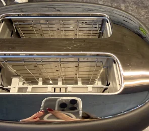 Тостер Smeg Retro Style Matte Black (TSF01BLMEU)