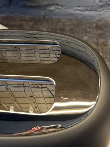 Тостер Smeg Retro Style Matte Black (TSF01BLMEU)