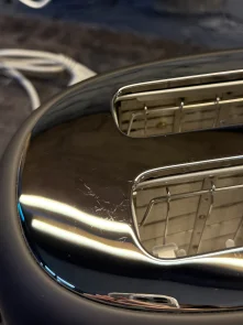 Тостер Smeg Retro Style Matte Black (TSF01BLMEU)