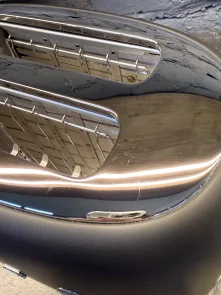 Тостер Smeg Retro Style Matte Black (TSF01BLMEU)