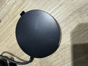 Бездротовий зарядний пристрій Baseus Simple Mini3 Magnetic Wireless Charger 15W Black (CCJJ040001)