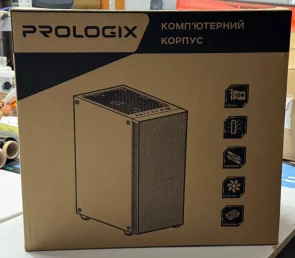 Корпус ProLogix E123 Black with window